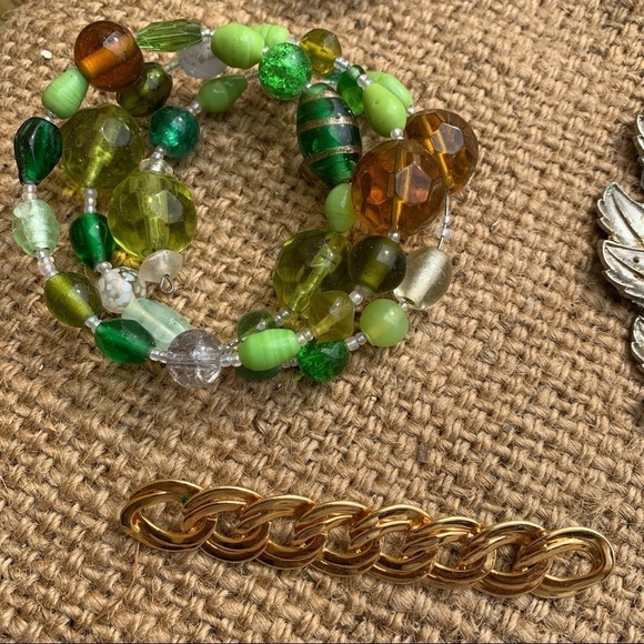 Vintage Estate Jewelry Group Lot Earrings Pins - Picture 2 of 8